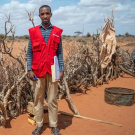 Hafsa lokal medarbejder i Somalia